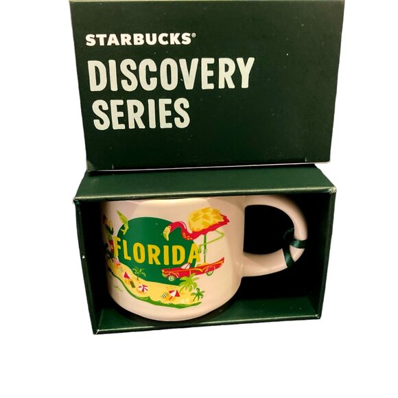 Newly Released Starbucks Florida Ornament Discovery Series 2 oz Mini Mug - Picture 1 of 1